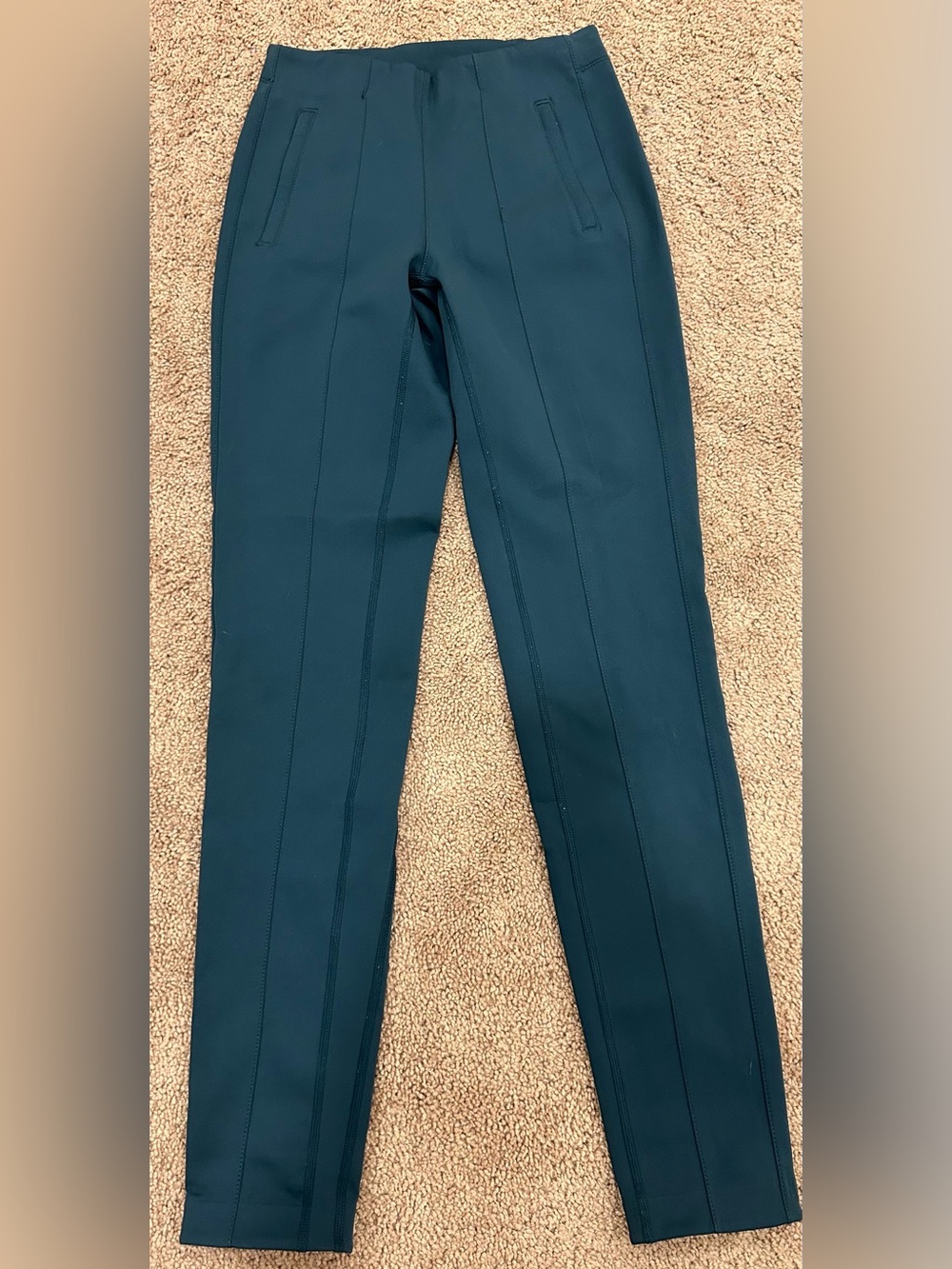 Lululemon Go Everywhere Skinny Pant Leggings Activewear Green Size 4